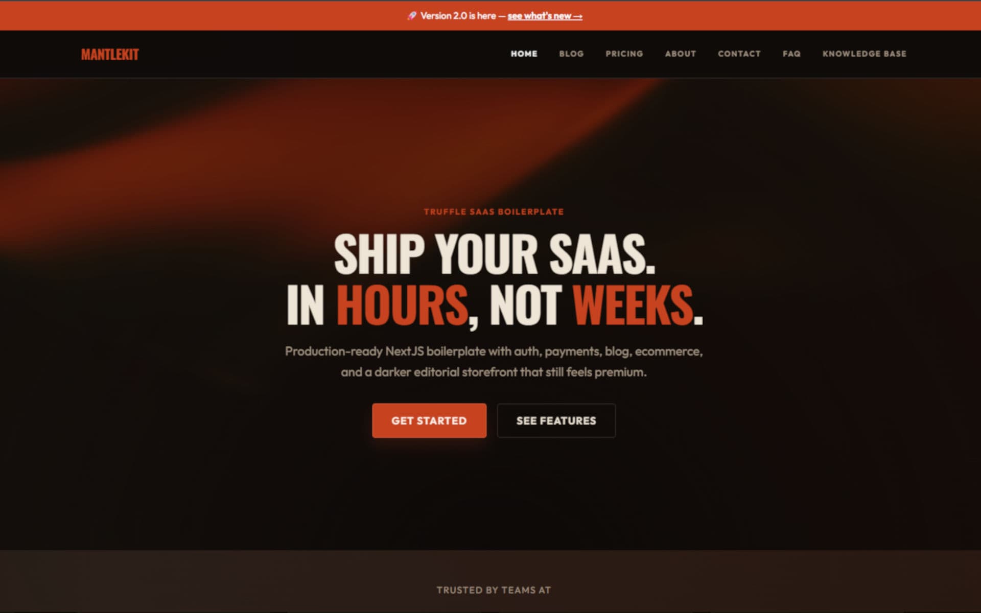 Truffle theme preview